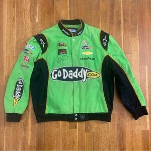 Nascar Danica Patrick J.H. Designs Go Daddy Size XL Jacket NASCAR Racing